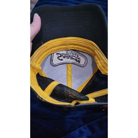 Snap-On Tools Embroidered Cork Patch Black Mesh Back SnapBack Trucker Hat - Picture 7 of 7